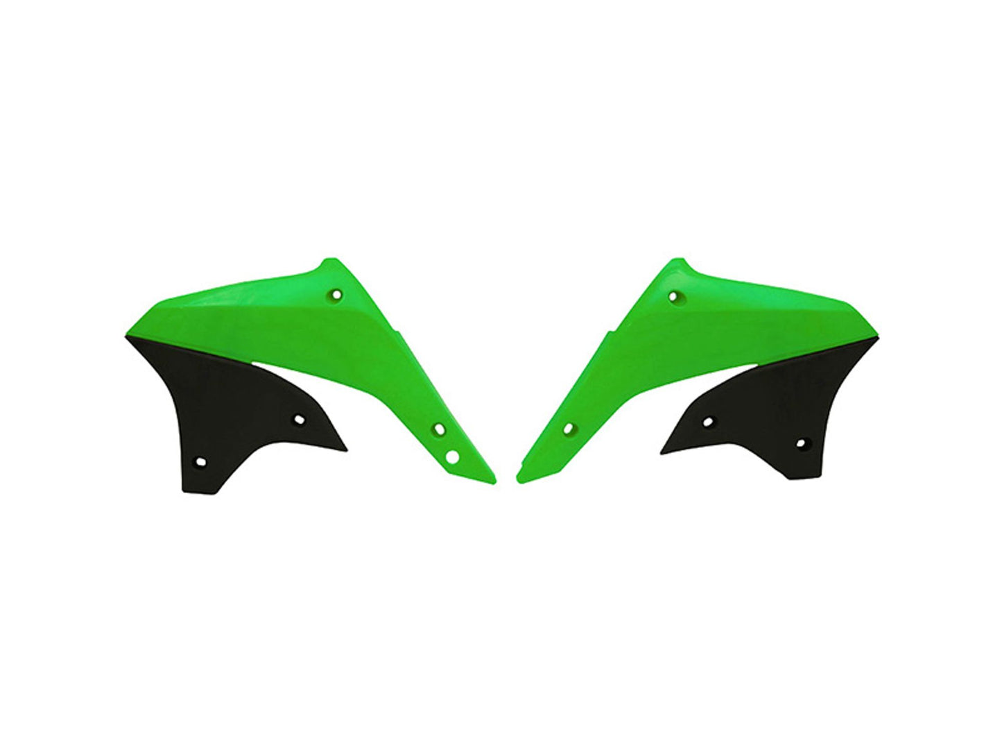 Convogliatori Racetech KAWASAKI KX 450 KLX 2007-2016 VERDE KX - NERO