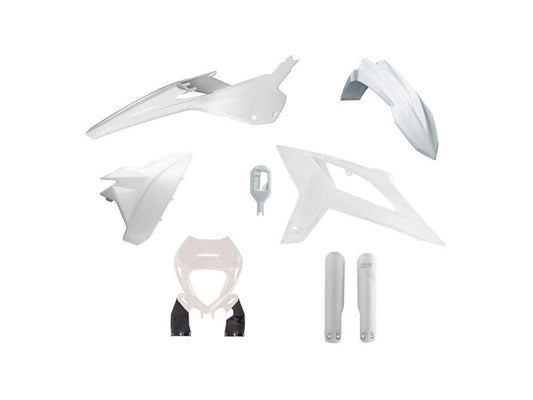 Kit Plastiche Racetech BETA RR 125/200/250/300/350/390/430/480 CON PARASTELI 2020-2022 Kit BIANCO BETA
