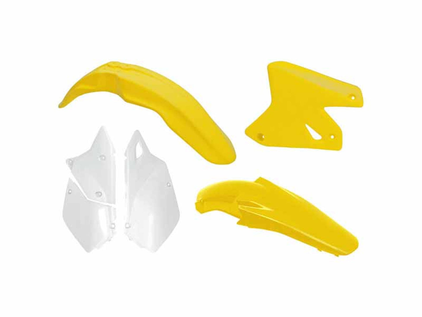 Kit Plastiche Racetech SUZUKI DRZ 400 SENZA TABELLA ANTERIORE 2000-2024 Kit Completo