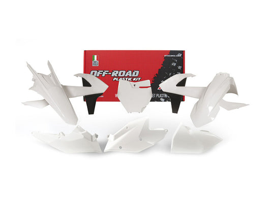 Kit Plastiche Racetech KTM 125/150/250/350/450 SENZA PARASTELI 2016-2018 Kit BIANCO-NERO