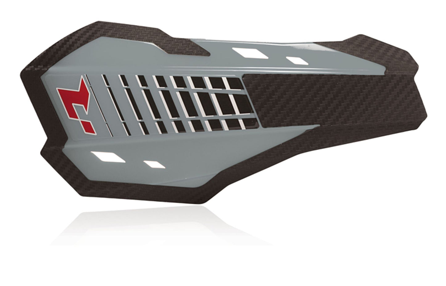 Paramani Racetech HP2 CON KIT MONTAGGIO Protezione Mani Enduro GRIGIO QUANTUM