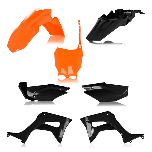 KIT PLASTICHE COMPLETO HONDA CRF110 19 ACERBIS ARANCIONE/NERO