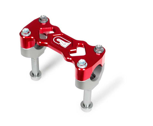 Racetech SUPPORTO MANUBRIO Ø28 ALTEZZA 40MM BETA RR 480 2012-2023 ROSSO