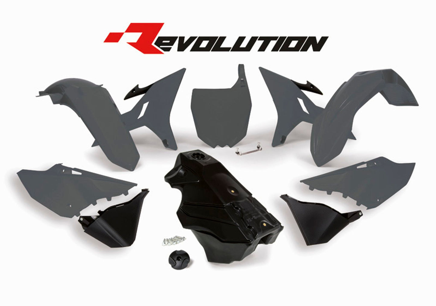 Kit Plastiche Racetech REVOLUTION YAMAHA YZ 125/250 CON SERBATOIO 2002-2022 Kit Completo