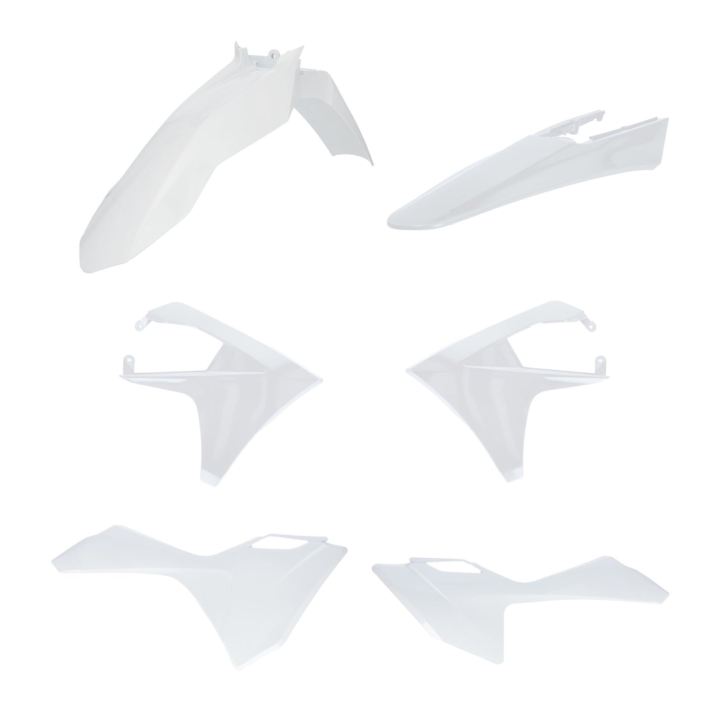 KIT PLASTICHE COMPATIBILE PER GAS GAS EC 24 ACERBIS BIANCO
