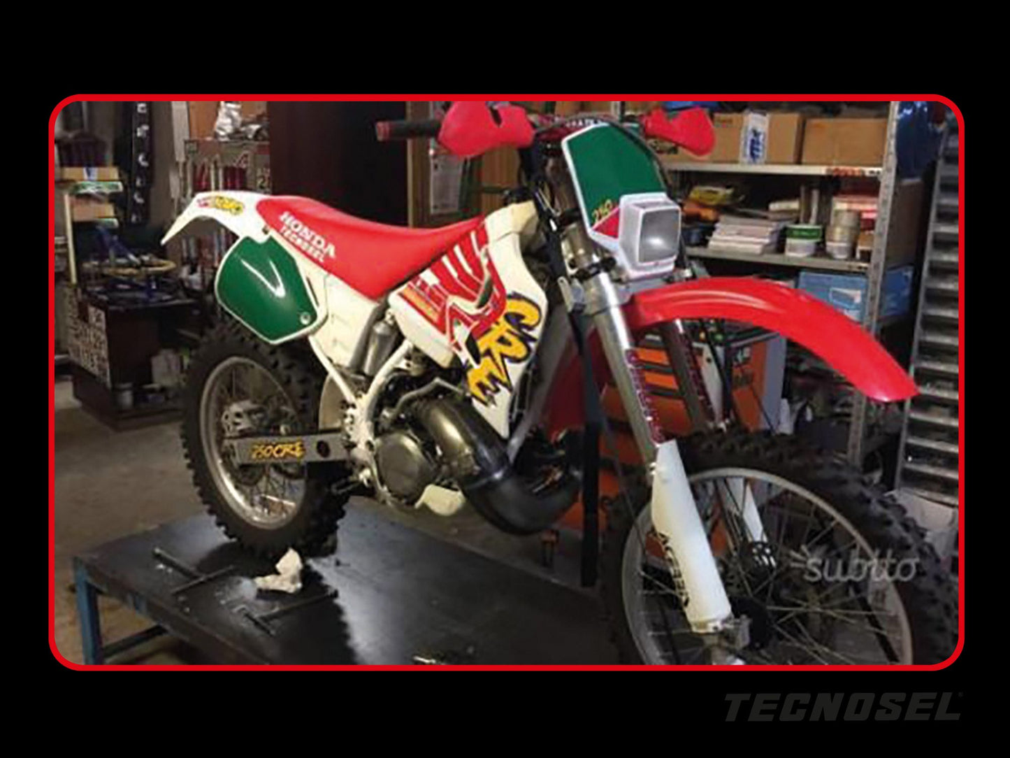 Kit Adesivi Replica Team Enduro Honda 1994 Blackbird Honda CR 125 1993-1994