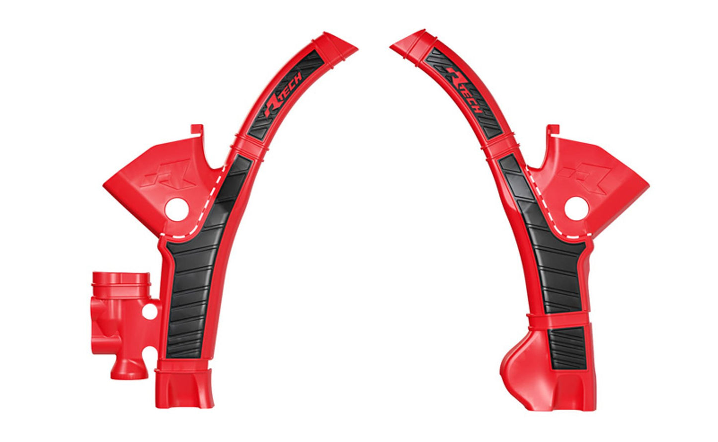 Racetech PROTEZIONE TELAIO BI-MATERIALE 2023-2025 ROSSO - NERO