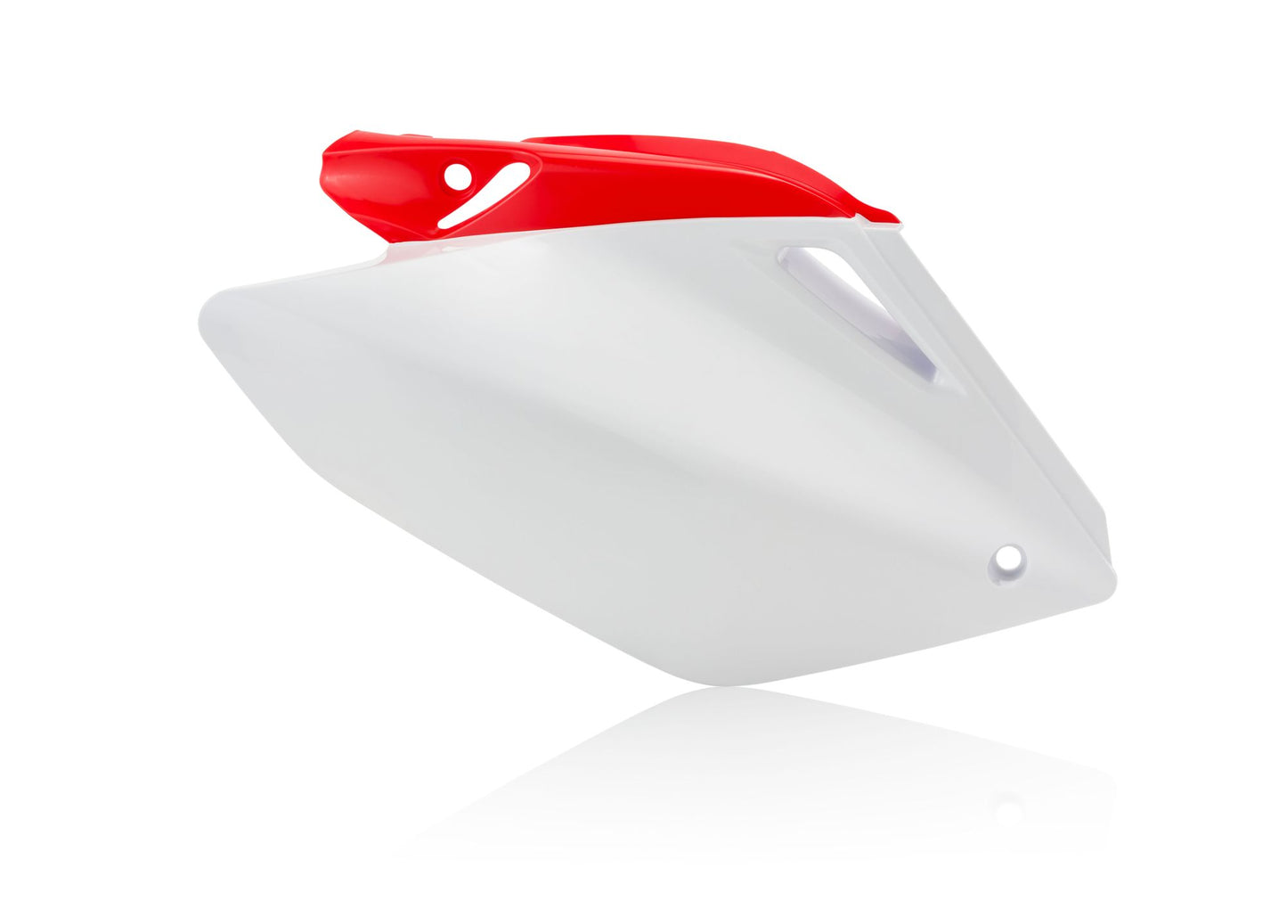 LATERALI PORTANUMERO HONDA CRF 250R 04-05 ACERBIS BIANCO