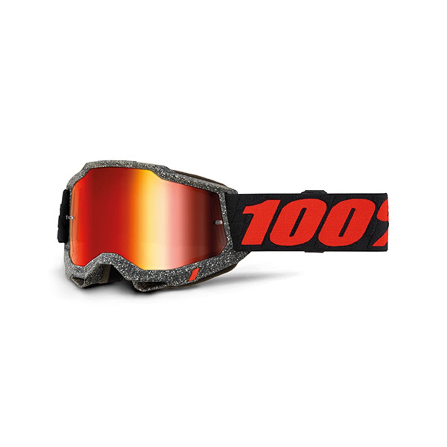 MASCHERA 100% ACCURI 2 HUARAKI - LENTE A SPECCHIO ROSSA
