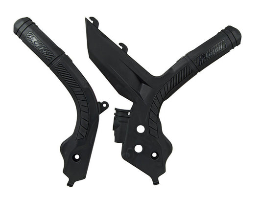 Racetech PROTEZIONE TELAIO BI-MATERIALE KTM 125/150/250/300/350/450/500 2019-2022 NERO