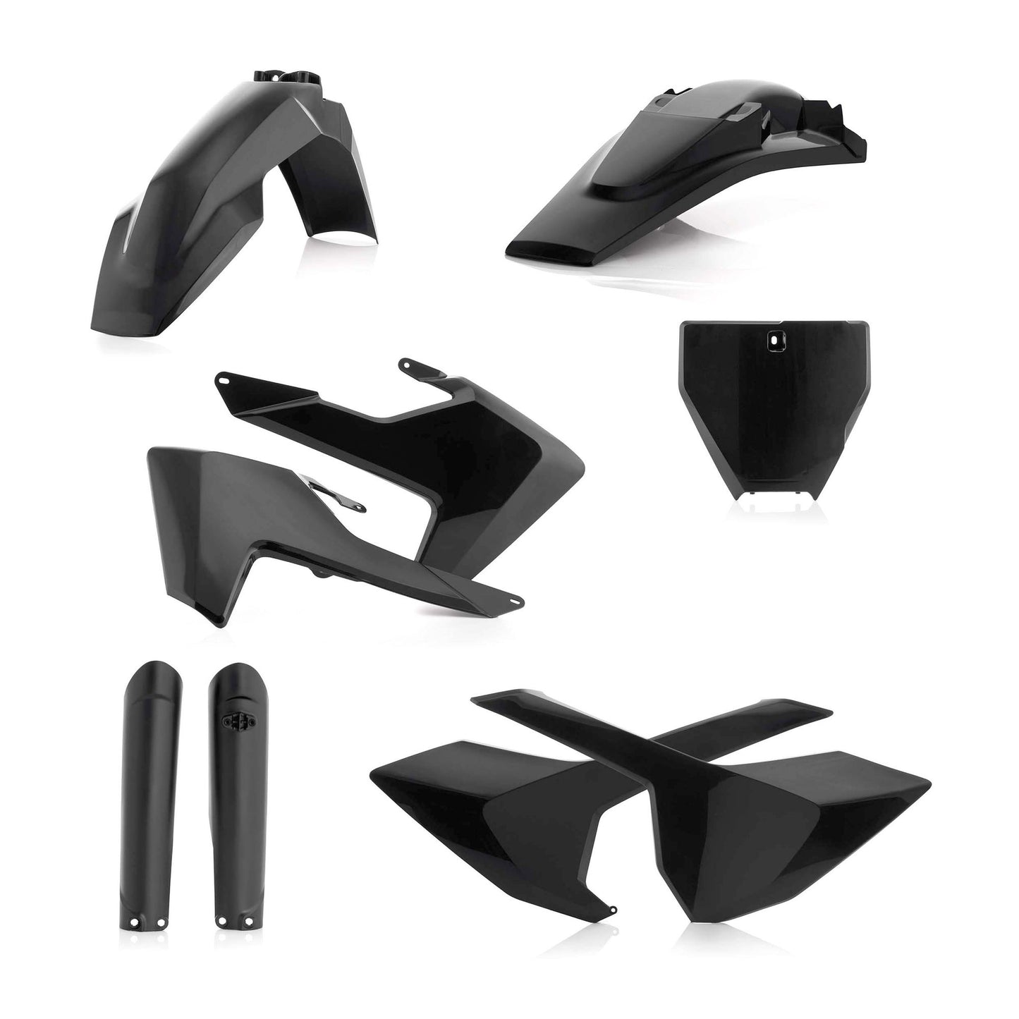 KIT PLASTICHE COMPLETO TC/FC 16 NO TC 250 16 ACERBIS NERO