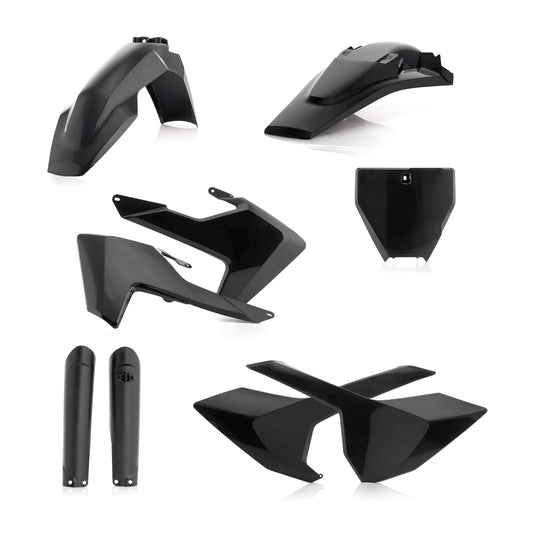 KIT PLASTICHE COMPLETO TC/FC 16 NO TC 250 16 ACERBIS NERO