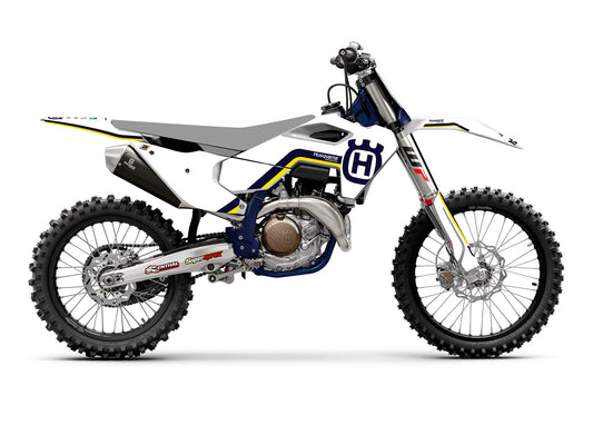 Kit Adesivi Retrò Blackbird Husqvarna TE 150 2024-2026