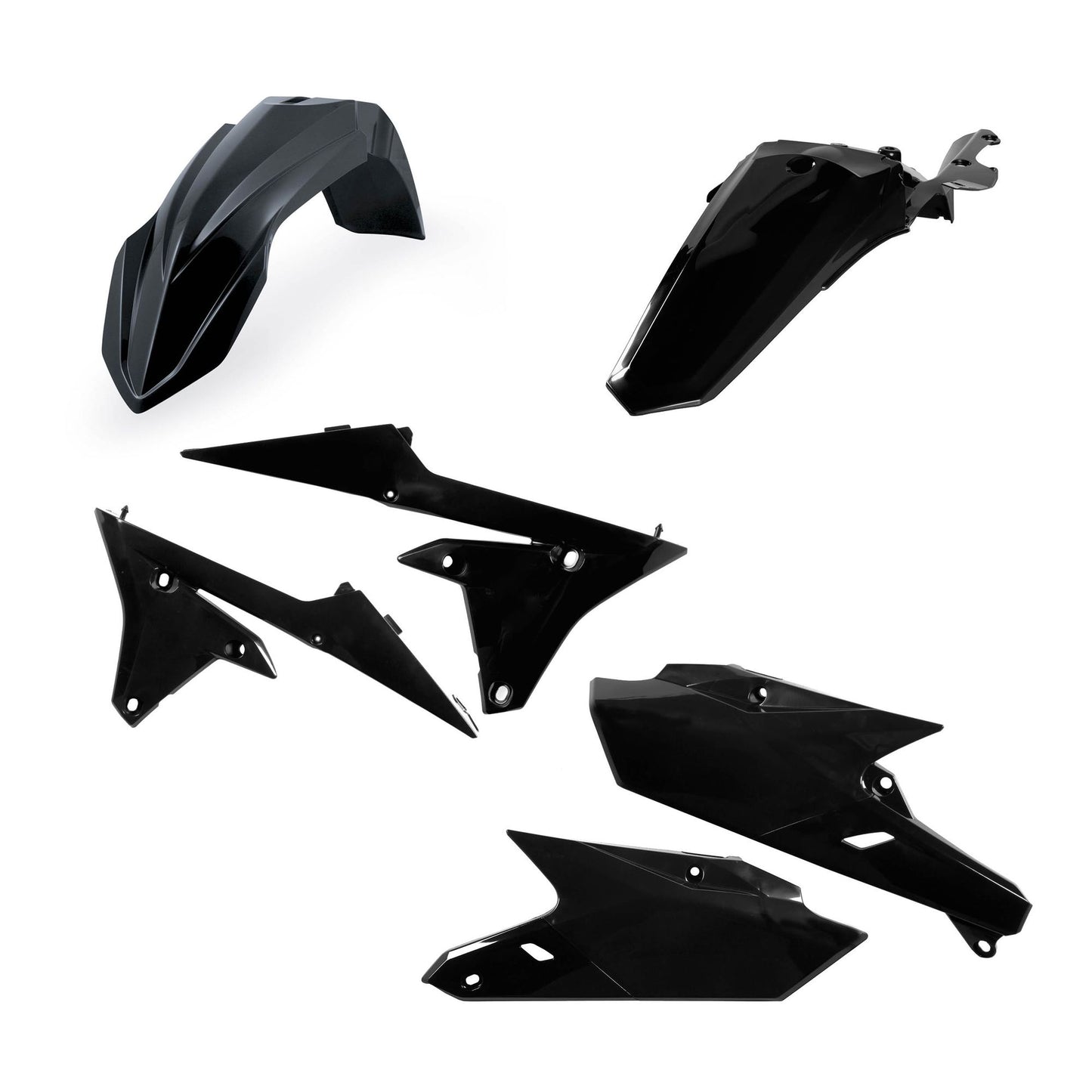 KIT PLASTICHE YAMAHA WRF 250 15 ACERBIS NERO