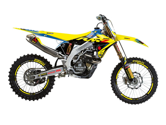 Kit Adesivi Dream 5 Chrome Blackbird Suzuki RM-Z 250 2019-2026