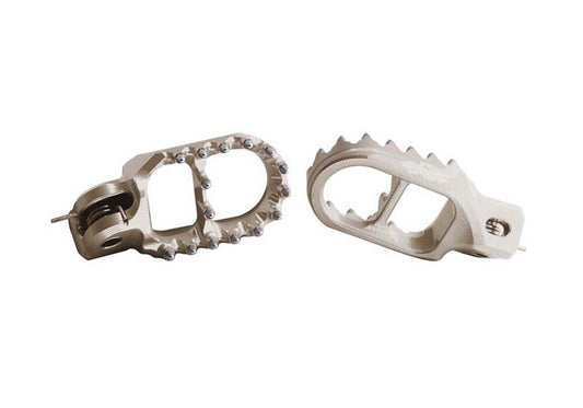 Pedane Racetech 3D GASGAS EC 125/250/300/350/450/ECF/MC/MCF 2008-2023 Pedane Motocross Enduro GRIGIO