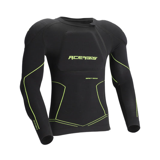 PETTORINA DENSITY ACERBIS NERO/GIALLO L/XL