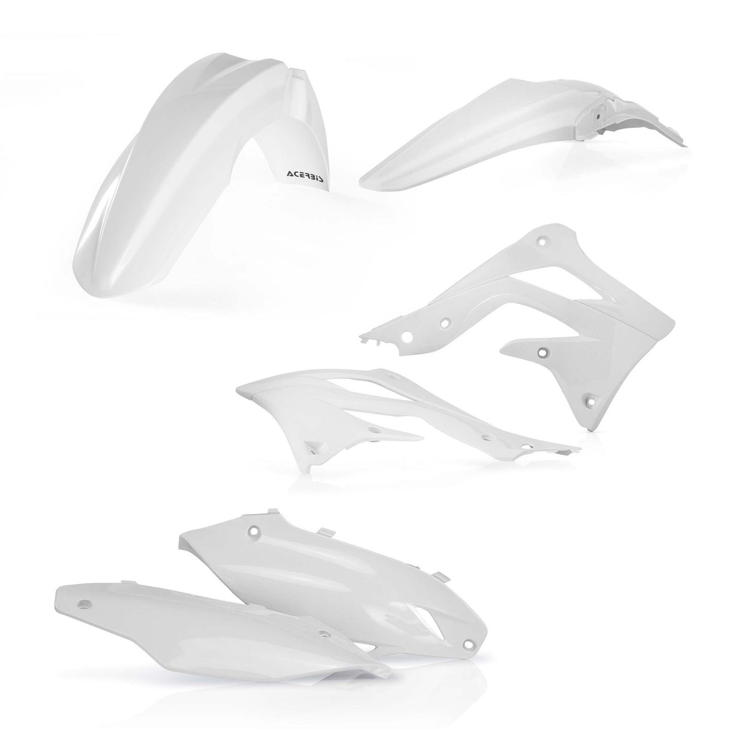 KIT PLASTICHE KAWASAKI KXF 450 12 ACERBIS BIANCO