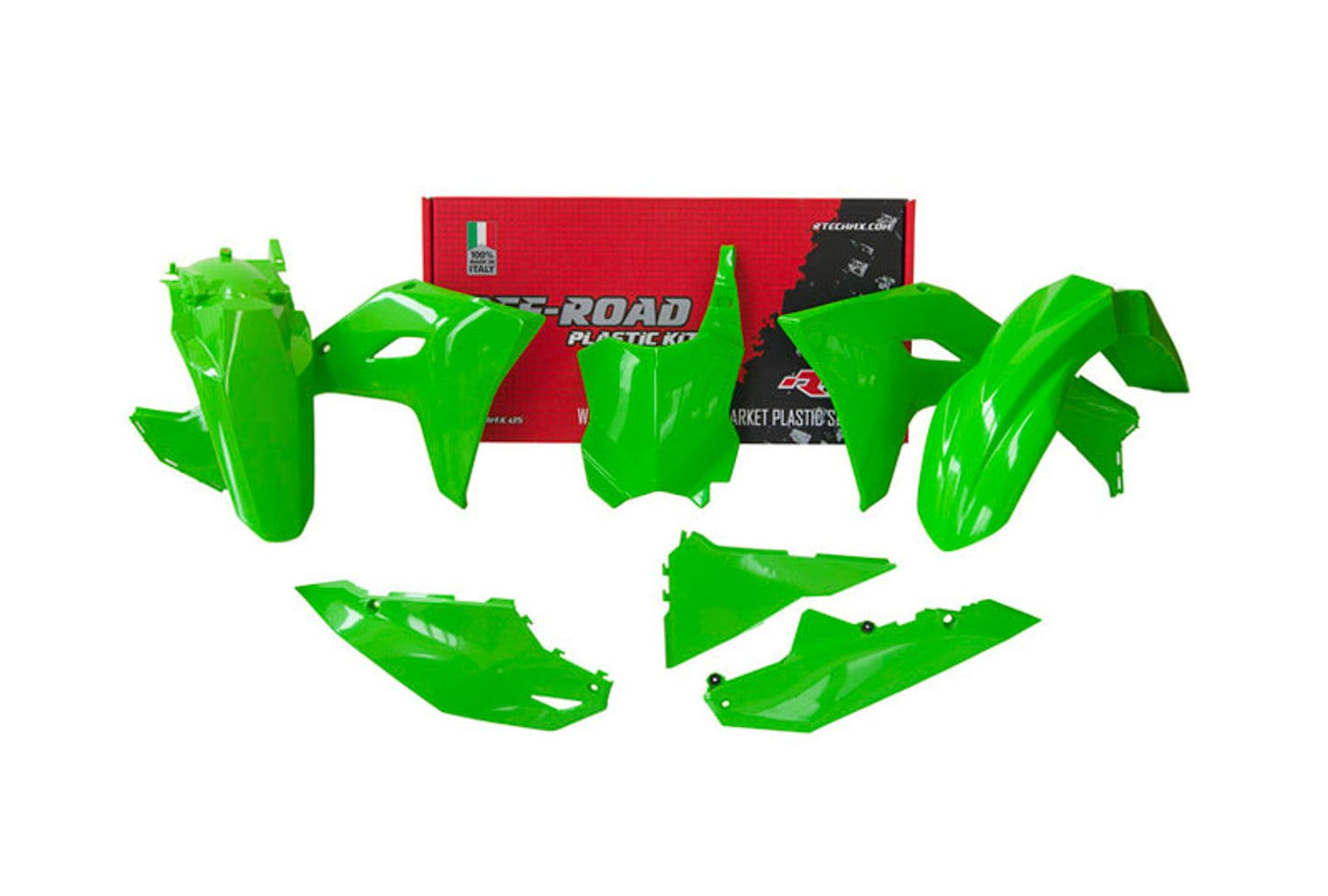 Kit Plastiche Racetech KAWASAKI KX 450 2024-2026 Kit VERDE KAWASAKI