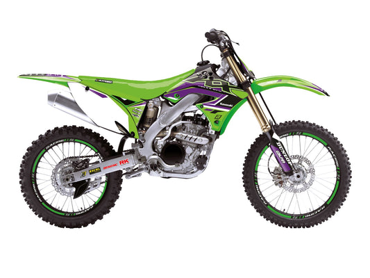 Kit Adesivi Dream 5 Blackbird Kawasaki KXF 250 2009-2012