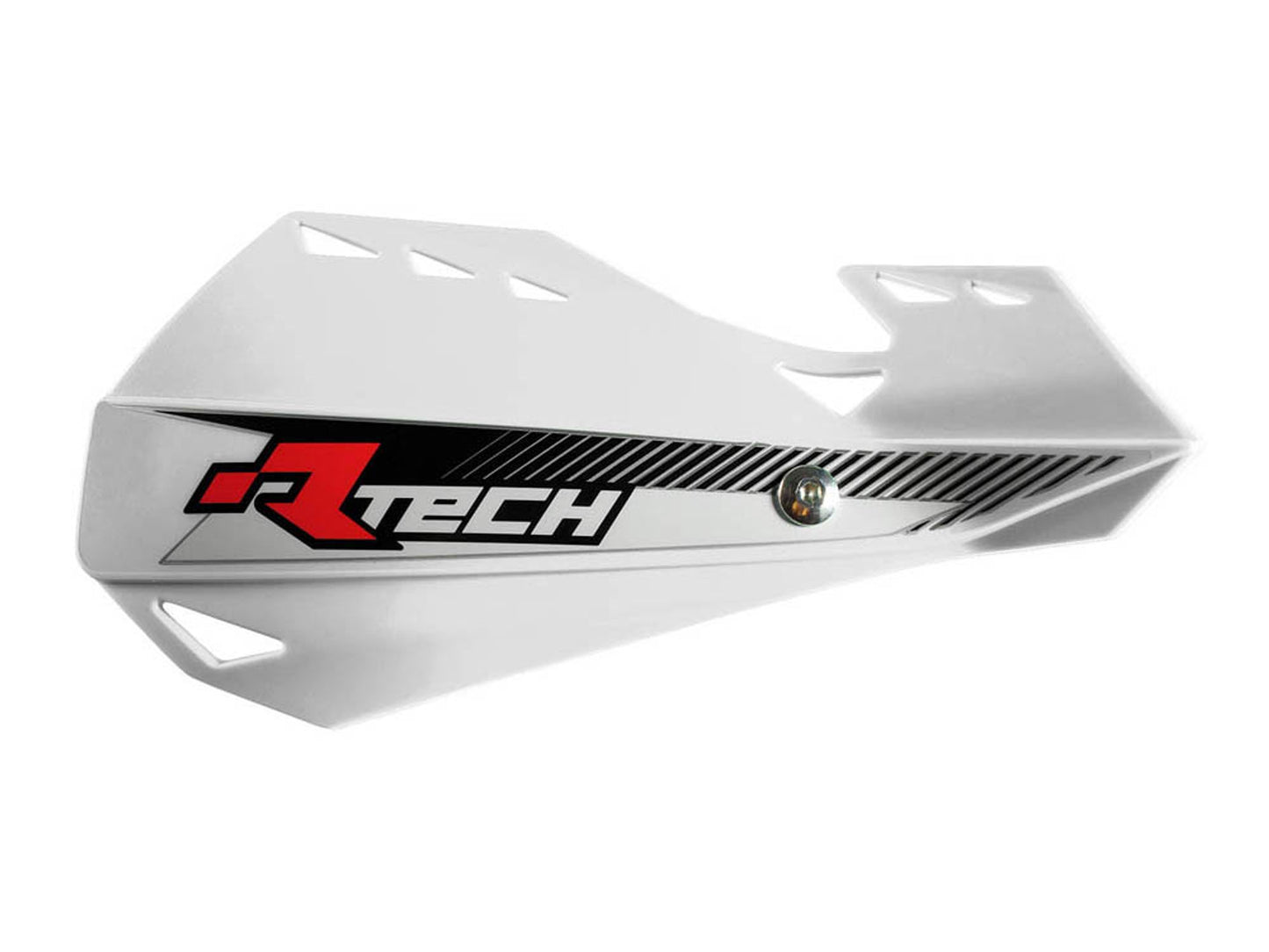 Paramani Racetech DUAL EVO CON KIT DI MONTAGGIO Protezione Mani Enduro BIANCO