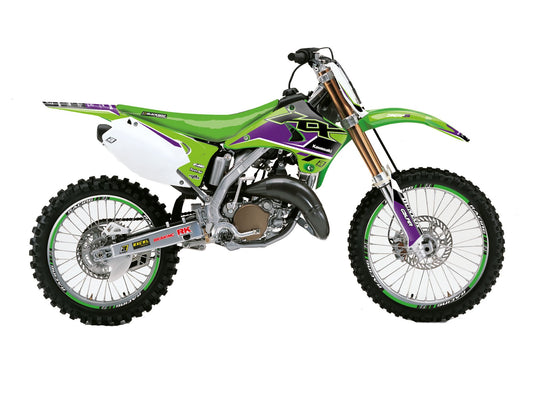 Kit Adesivi Dream 5 Blackbird Kawasaki KX 250 2003-2008