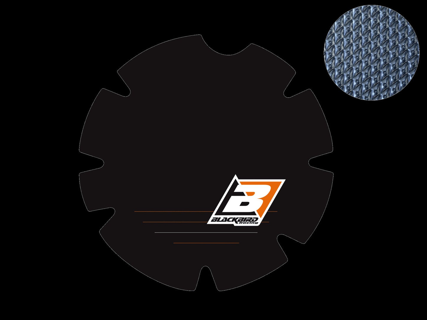 Adesivo Carter Frizione Blackbird Ktm EXC 125 2008-2011