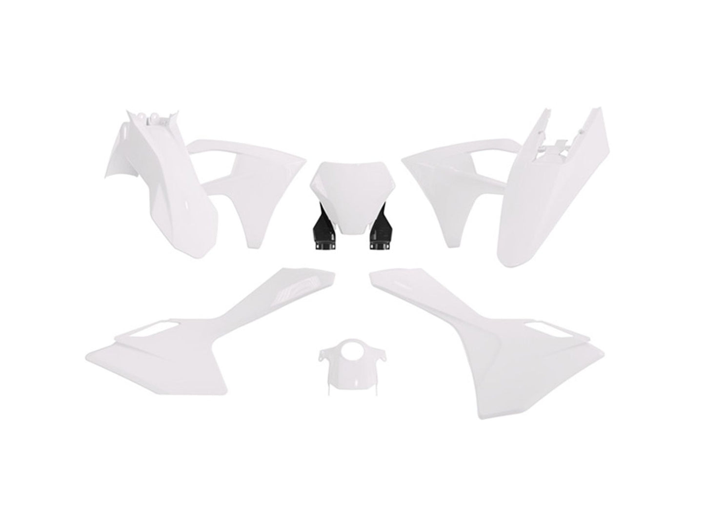 Kit Plastiche Racetech GASGAS MC 125/150/250/350/450 2023-2026 Kit Completo Enduro Motocross BIANCO