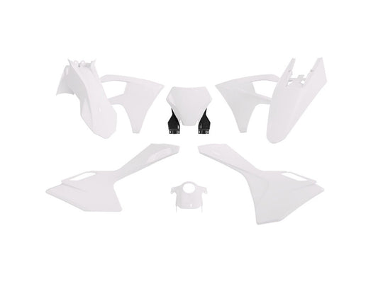 Kit Plastiche Racetech GASGAS MC 125/150/250/350/450 2023-2026 Kit Completo Enduro Motocross BIANCO