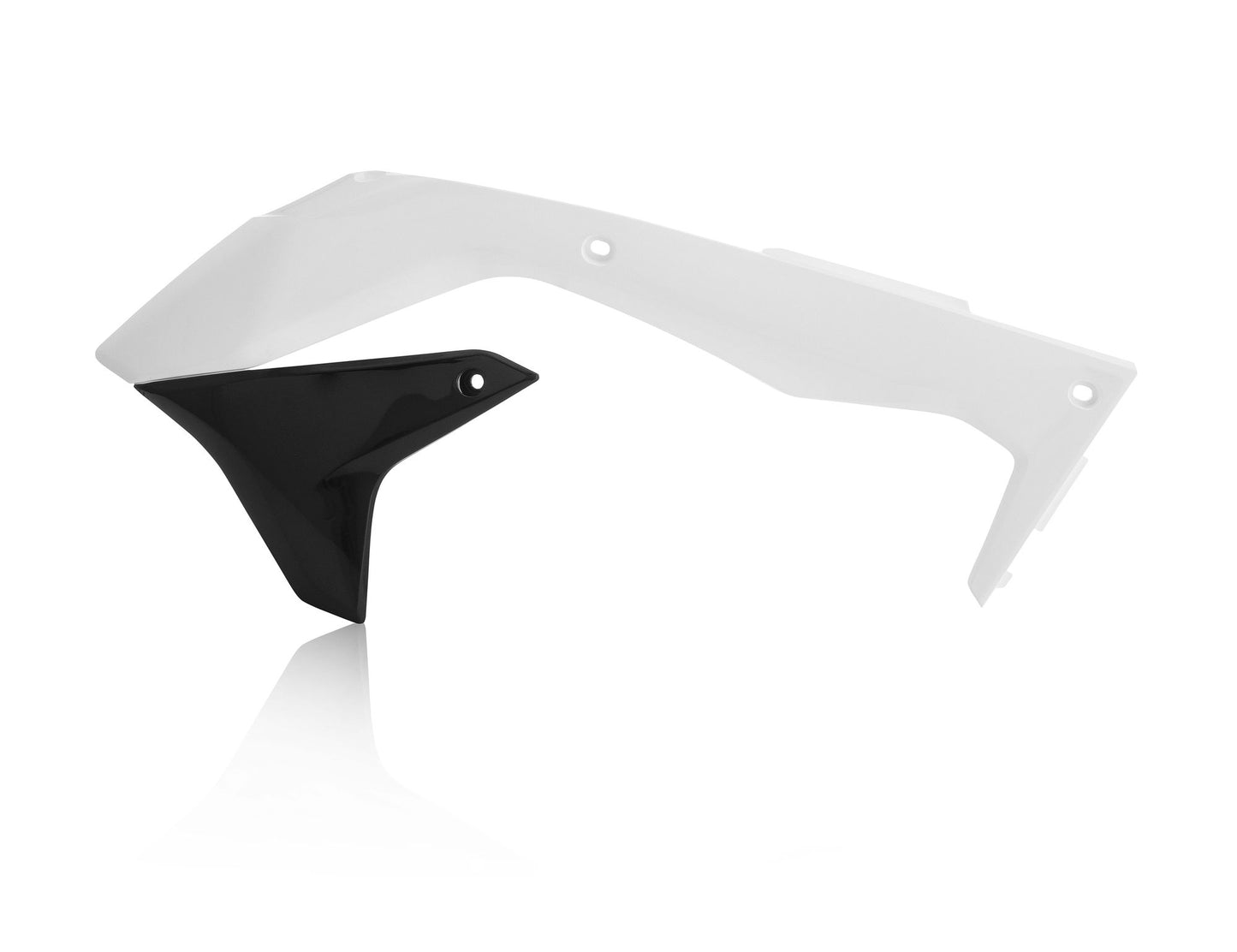 SPOILER RADIATORE KAWASAKI KXF 450 2016 ACERBIS BIANCO/NERO