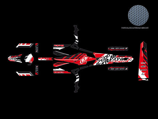 Kit Adesivi Traction Blackbird Beta EVO 300 2009-2012
