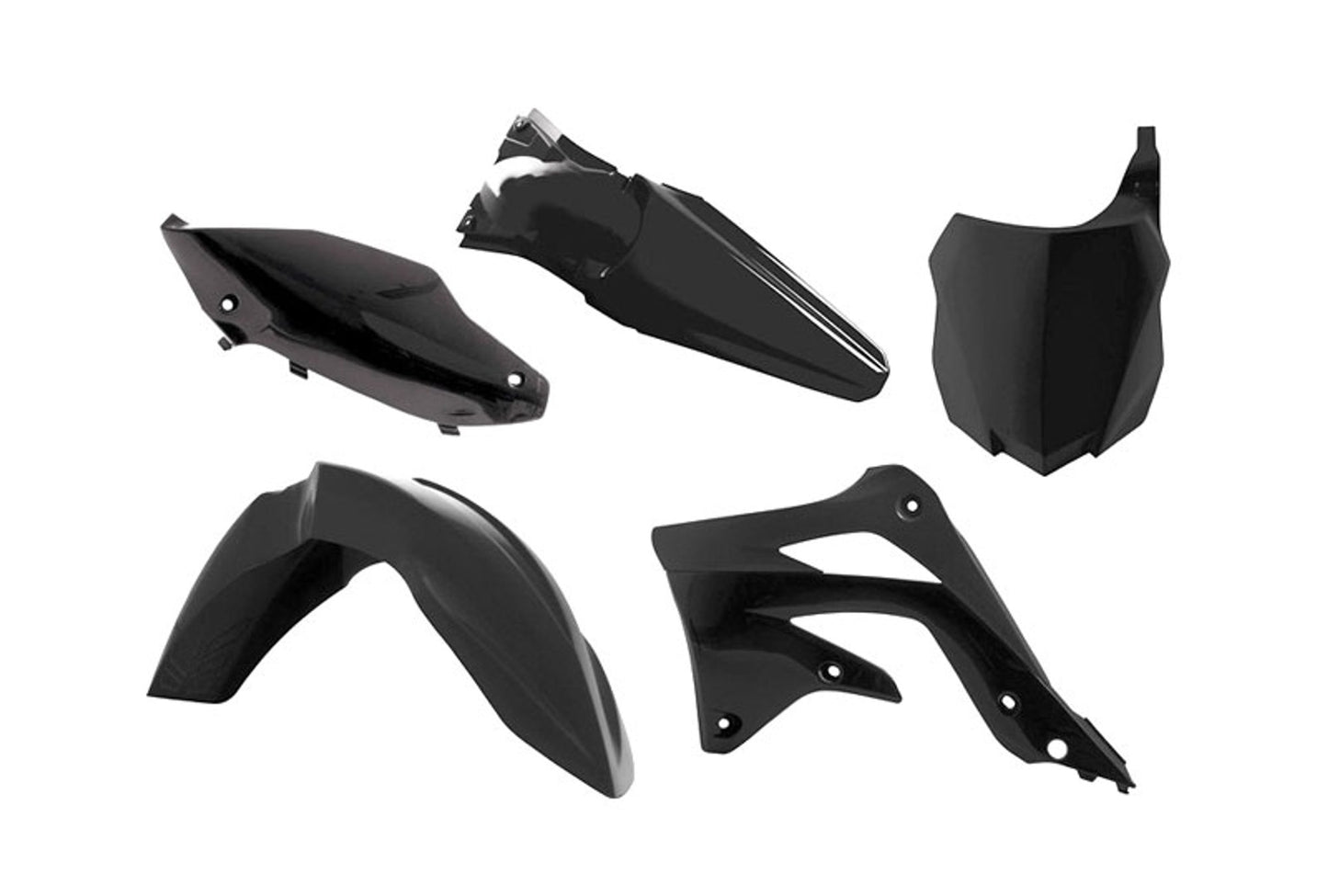 Kit Plastiche Racetech KAWASAKI KX 450 2013-2015 Kit Completo Enduro Motocross NERO