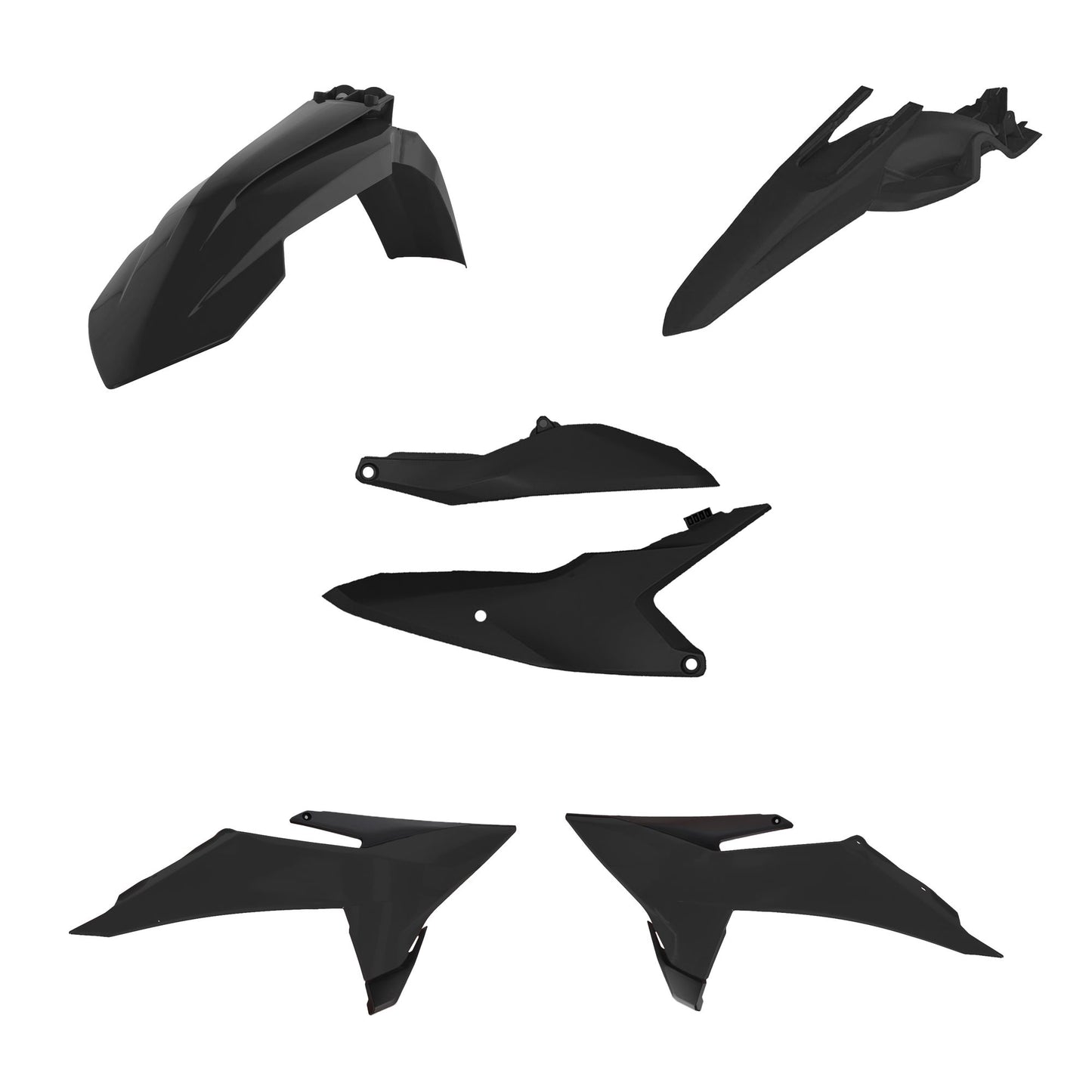 KIT PLASTICA COMPATIBILE PER K SX85 25 ACERBIS NERO