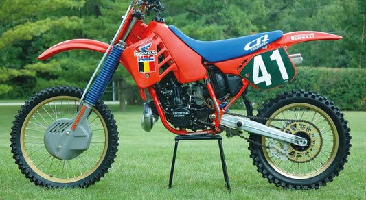 Kit Adesivi Replica Team Honda 1987 Blackbird Honda CR 250 1987