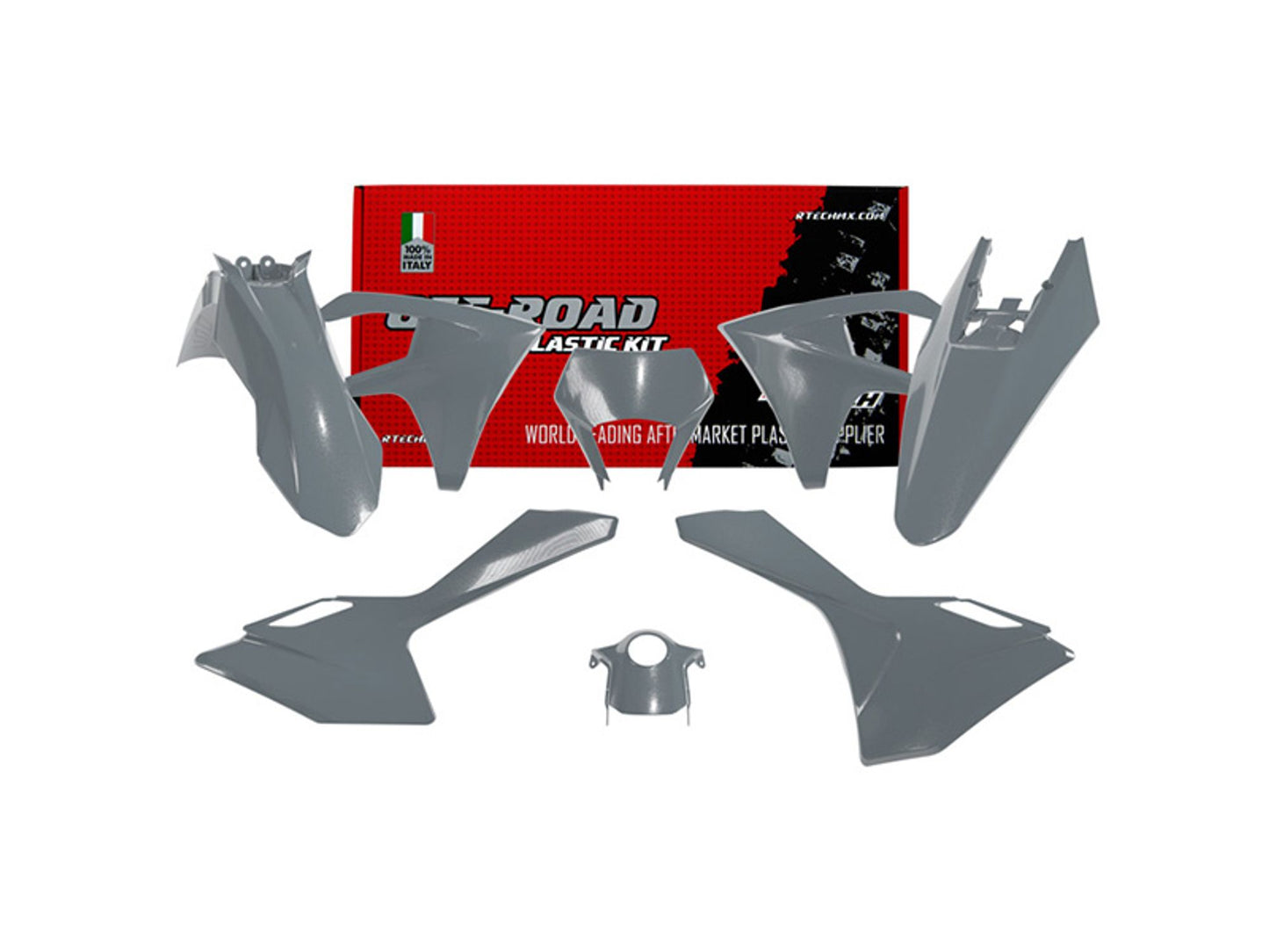 Kit Plastiche Racetech GASGAS EC 125/250/300/350/450/500 2024-2026 Kit GRIGIO QUANTUM