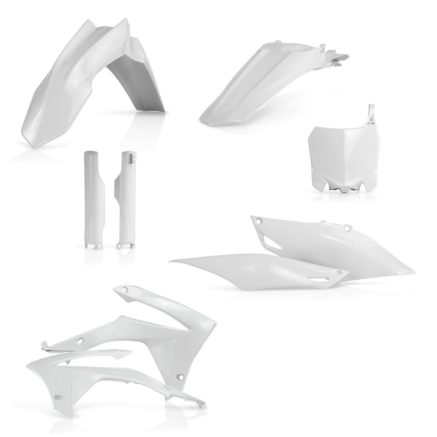 KIT PLASTICHE COMPLETO HONDA CRF450R 2013 ACERBIS BIANCO