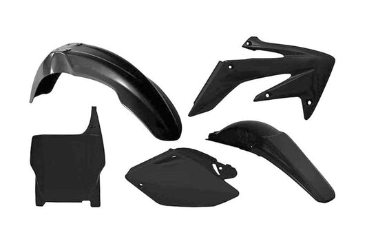 Kit Plastiche Racetech HONDA CRF 250 2004-2005 Kit Completo Enduro Motocross NERO
