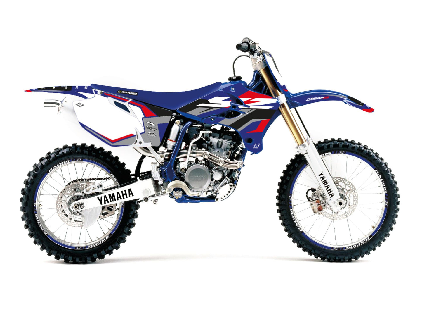 Kit Adesivi Dream 5 Chrome Blackbird Yamaha YZF 250 2003-2005