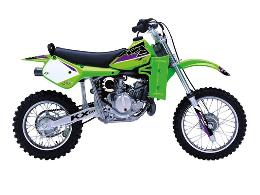 Kit Adesivi Dream 5 Blackbird Kawasaki KX 60 1985-2020