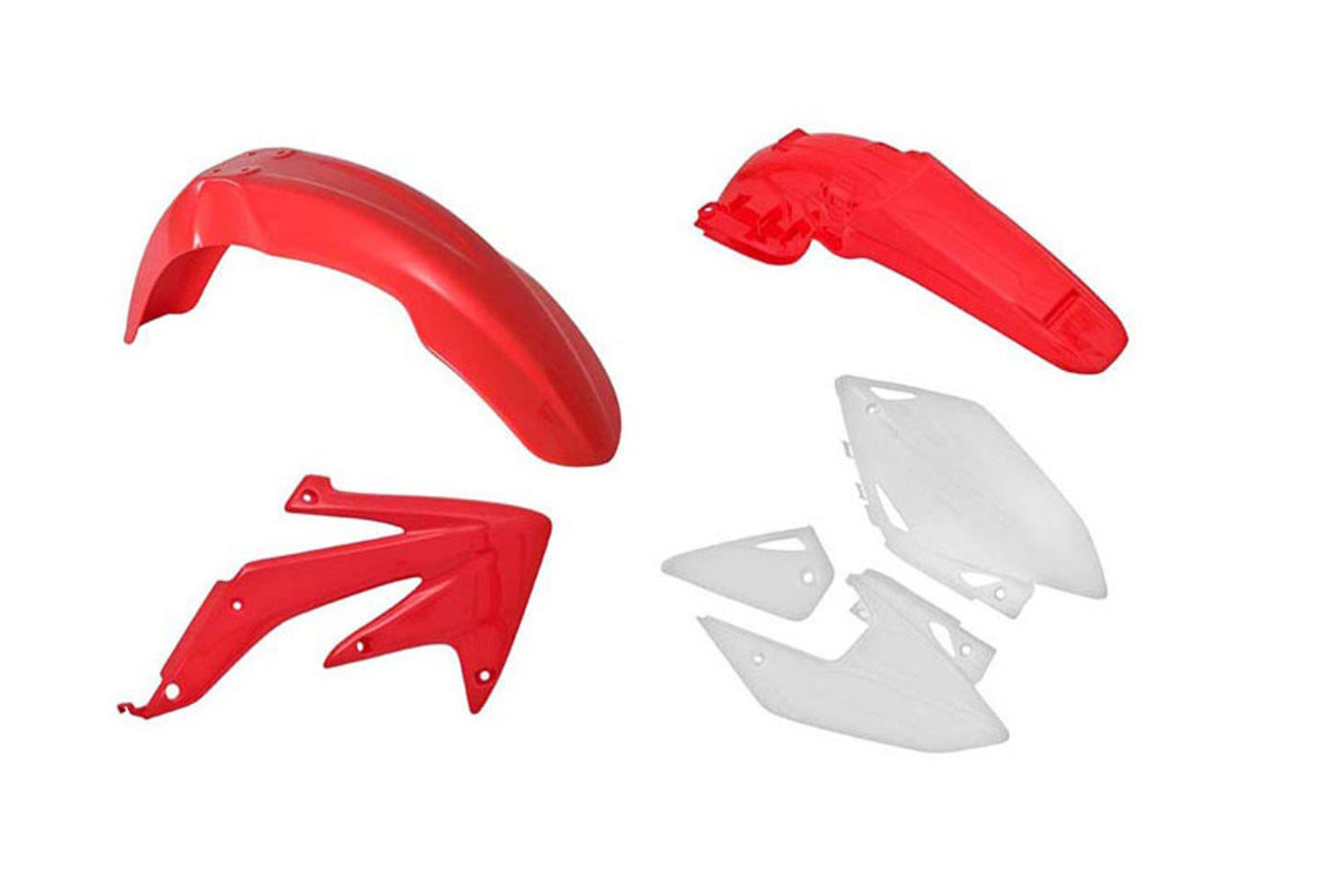 Kit Plastiche Racetech HONDA CRF 450 SENZA TABELLA ANTERIORE 2005-2007 Kit Completo