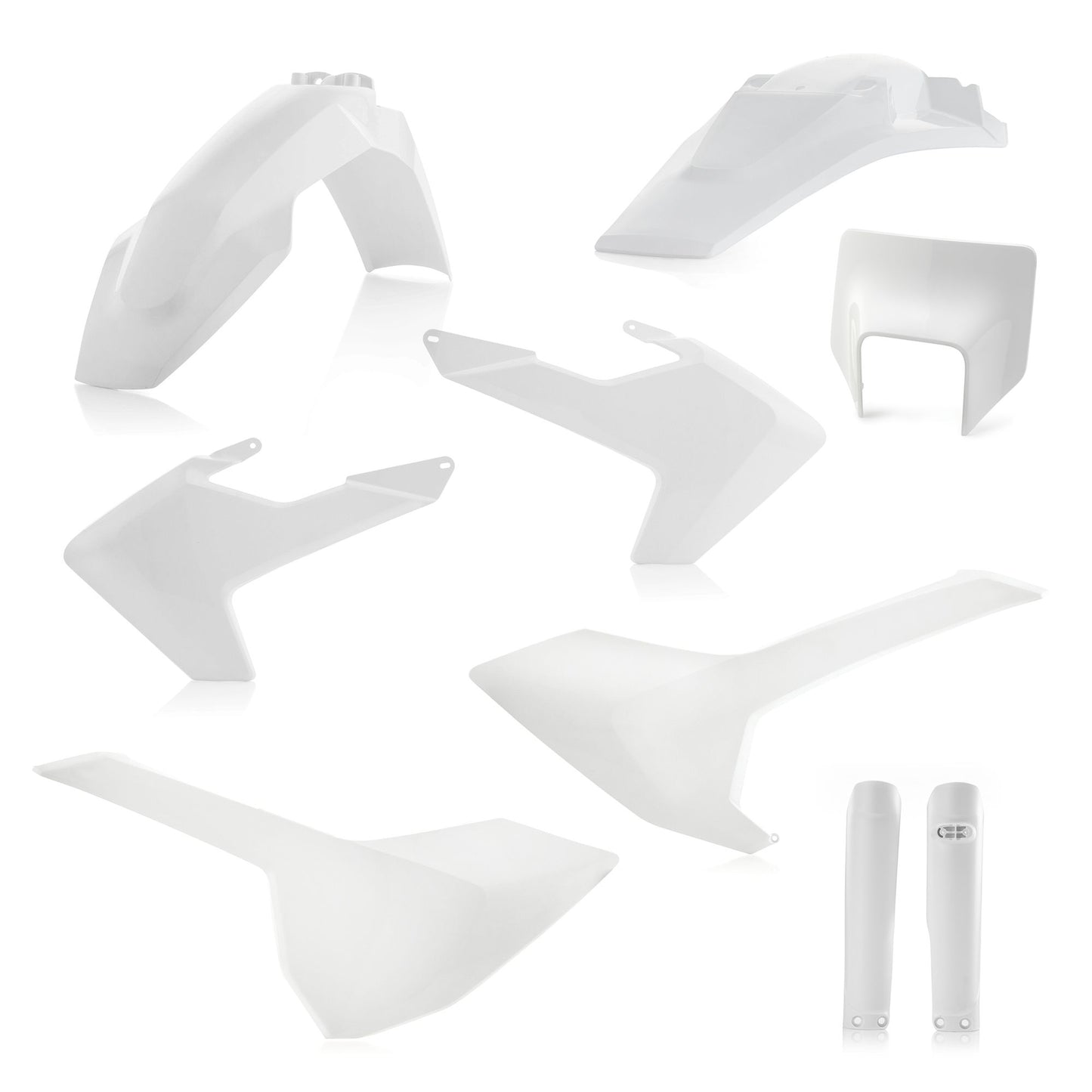 KIT PLASTICHE COMPLETO HUSQVARNA TE/FE 19 ACERBIS BIANCO