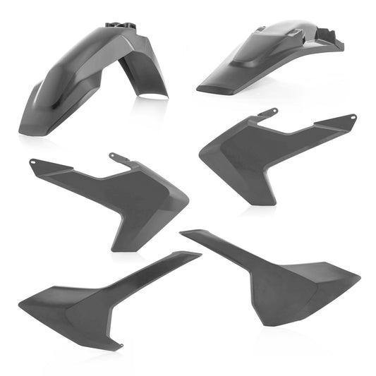 PLASTIC KITS HUSQVARNA TE/FE 2017 ACERBIS GRIGIO