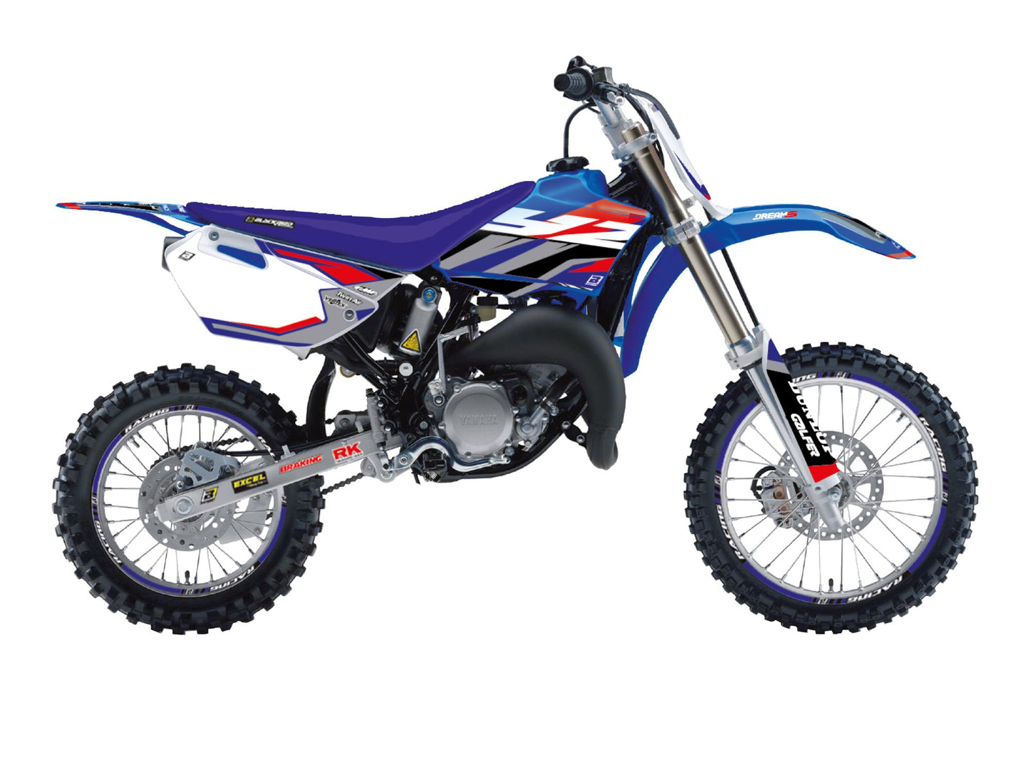 Kit Adesivi Dream 5 Blackbird Yamaha YZ 85 2002-2014