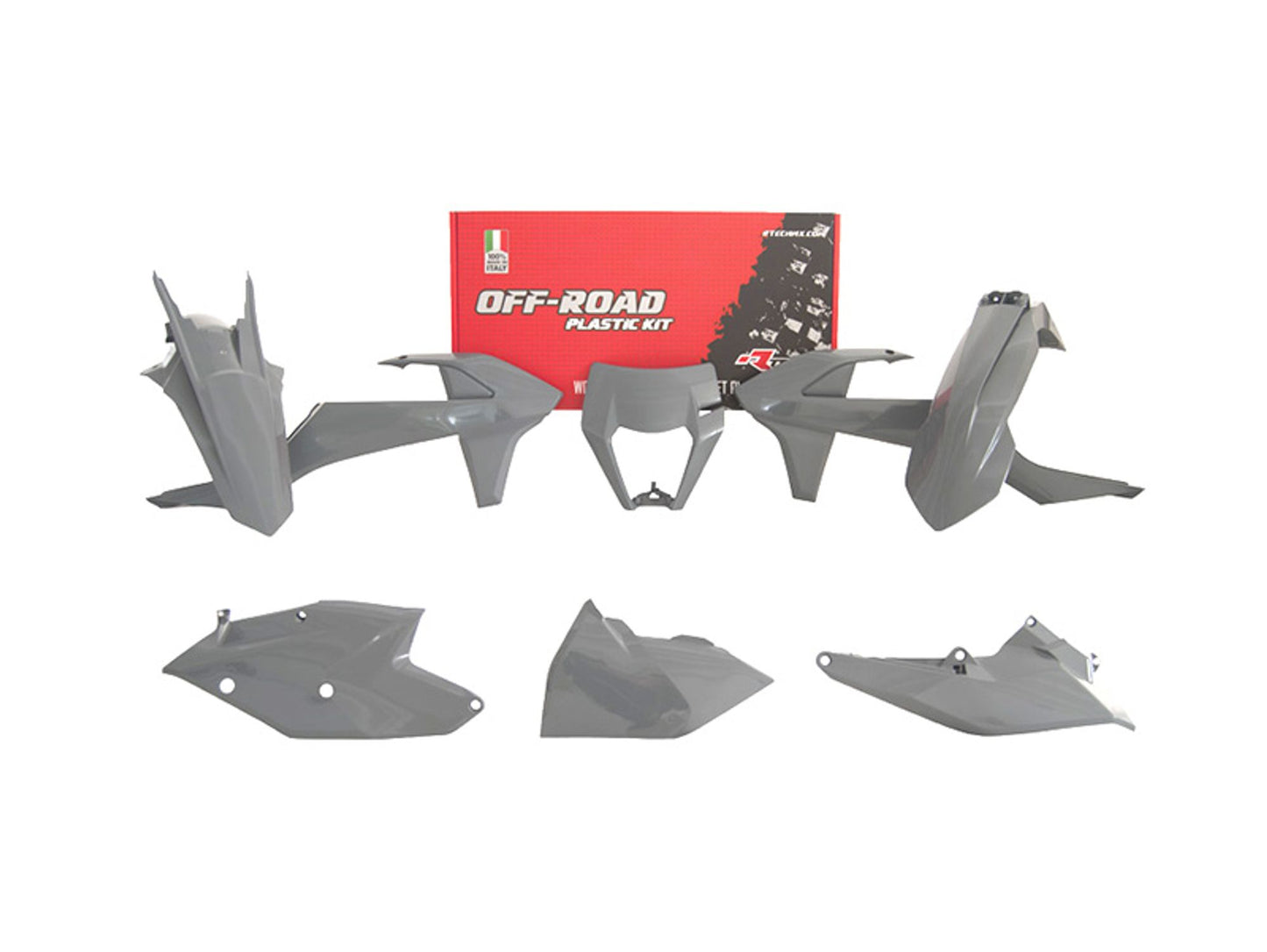 Kit Plastiche Racetech KTM 250/300/350/450/500 SENZA PARASTELI 2017-2019 Kit GRIGIO QUANTUM