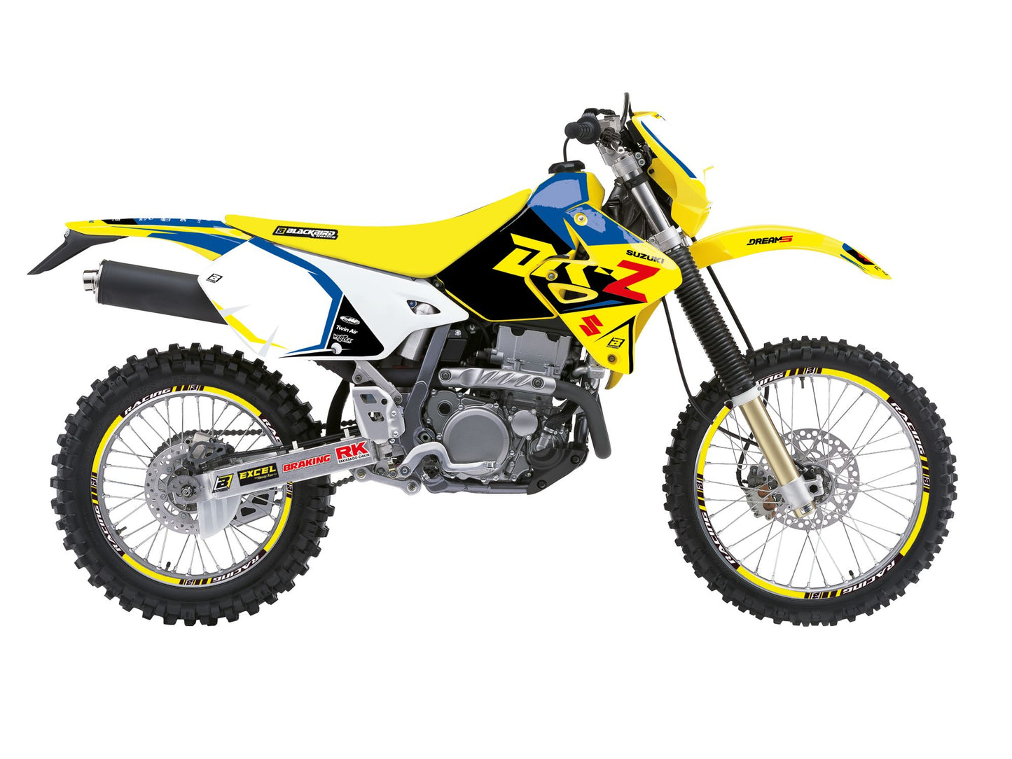 Kit Adesivi Dream 5 Blackbird Suzuki DRZ 400 2000-2025