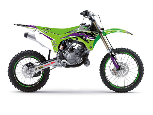 Kit Adesivi Dream 5 Chrome Blackbird Kawasaki KX 85 2014-2021