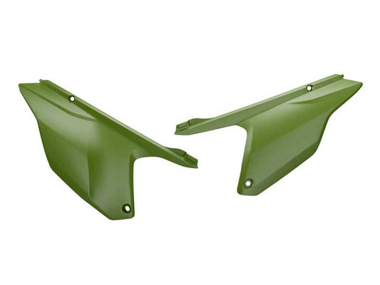 Tabelle Laterali Racetech TRIUMPH TF 250/450 2024-2026 VERDE MILITARE