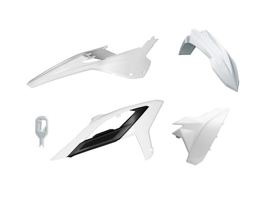 Kit Plastiche Racetech BETA RR 125/200/250/300/350/390/430/480 SENZA TABELLA ANTERIORE 2023-2024 Kit BIANCO BETA