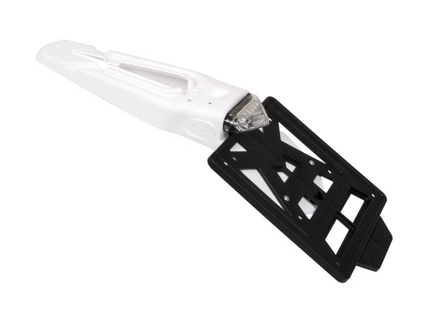 Racetech PORTATARGA INTEGRA RACING VERSIONE EU BIANCO
