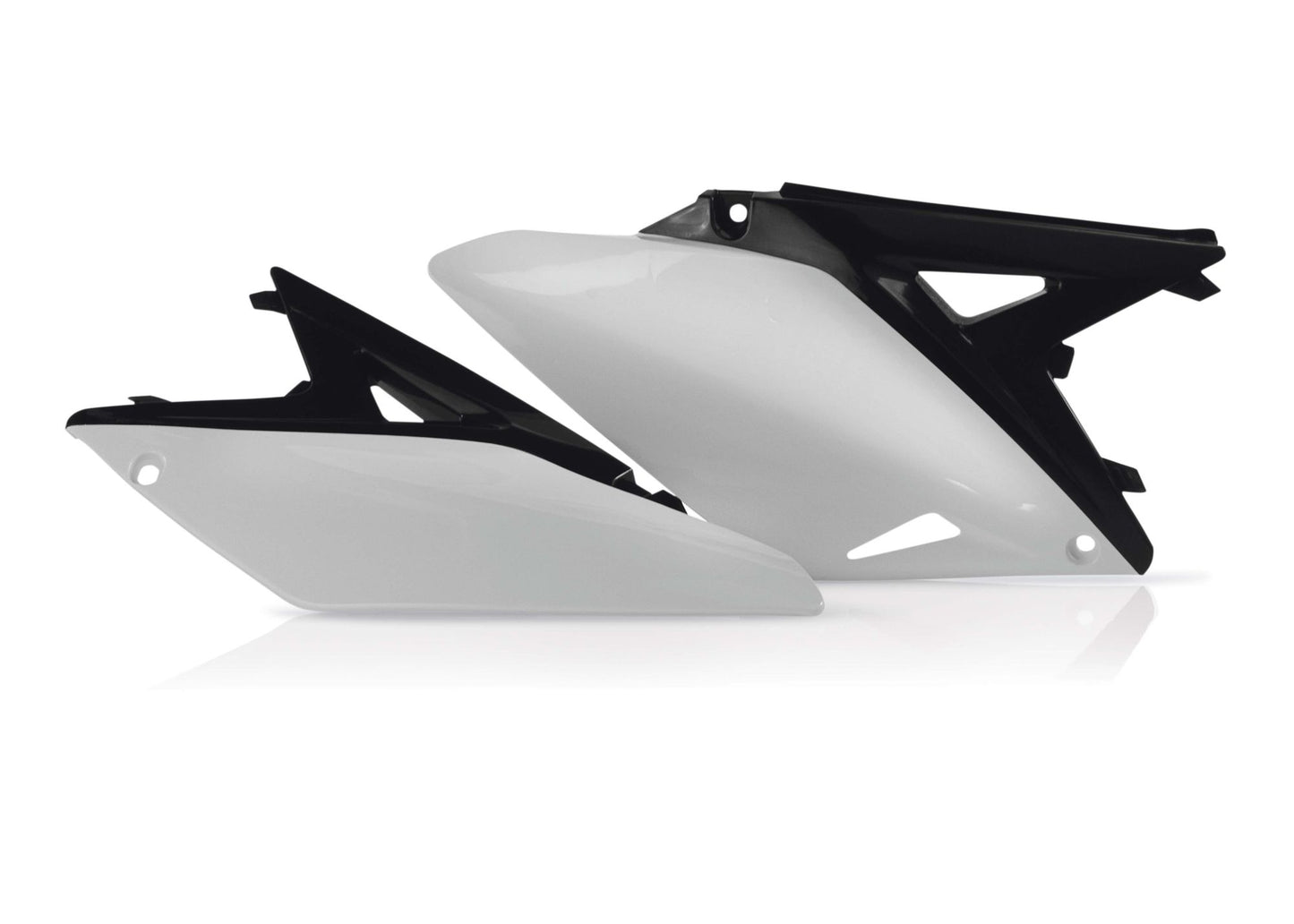 LATERALI PORTANUMERO RMZ 250 10-16 ACERBIS BIANCO/NERO